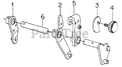 Cub Cadet 1712 (145-782-100) - Cub Cadet Garden Tractor Implement Lift-SN 716387 &amp; Below