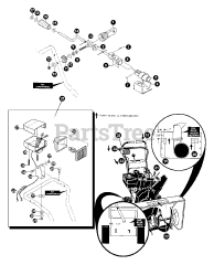 Echo ST-8027 - Echo Snow Thrower Chute Control, Head Light Kit, Decals