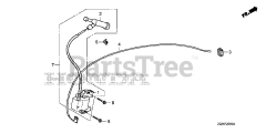 Honda EB3800X AC (EAJC) - Honda Generator, Made in China (SN: EAJC-1000001 - EAJC-9999999) IGNITION COIL (1)