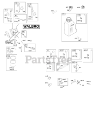 Briggs & Stratton 217802-0145-E9 - Briggs & Stratton Vertical Engine Fuel Supply