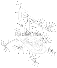 Craftsman 107.277680 (2690514) - Craftsman ZTS7500 Series 42" Zero-Turn Mower, 19hp Briggs & Stratton (2005)