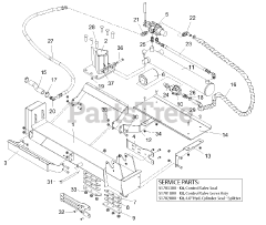 Gravely 917014 - Gravely 22-Ton Log Splitter (SN: 000101 & Above)