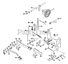 Kohler K181-301027 - Kohler K-Series Engine, Made for H.L. Diehl, 8hp, 6kW Governor 02070039197