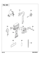 Subaru Robin EH172D23610 (EH17-2) - Subaru Robin Engine 1001 Ship Loose
