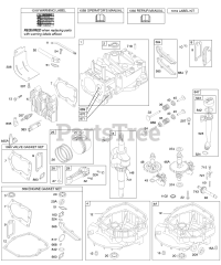 Briggs & Stratton 12X802-0015-B1 - Briggs & Stratton Vertical Engine