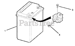 Snapper 7060782 - Snapper 12V Battery Kit for Rider