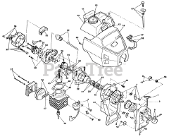 Lawn-Boy 1150 - Lawn-Boy 15" String Trimmer (SN: 812000000 - 899999999) (1989) Engine Model 1150