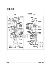 Subaru Robin EY200D60340 (EY20) - Subaru Robin Engine 640 Carburetor