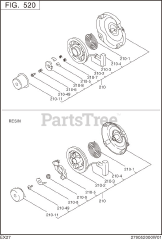 Subaru Robin EX270DS5041 (EX27) - Subaru Robin Engine 520 Cooling &amp; Starting