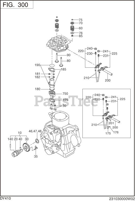Subaru Robin DY410DS1800 DY41