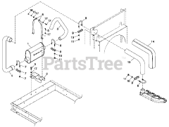 Generac ST02516JNSN - Generac 25kW Home Standby Generator (SN: 4957525 - 4957525) (2008) Exhaust System 1.6L (0G3535)