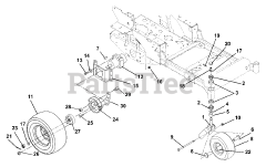Gravely 992101 (ZT 2148 XL) - Gravely 48" Zero-Turn Mower, 21hp Kohler (SN: 000101 & Above)