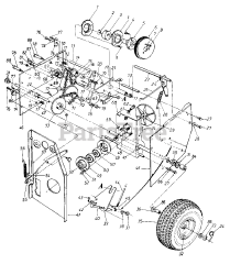 MTD 319-850-327 - MTD Snow Thrower (1989) (Farwell - MTD Ozmun & Kirk) Parts