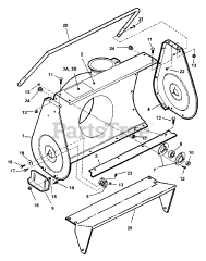 Snapper EI 7243 (80870) - Snapper 24" Snow Thrower, 7hp
