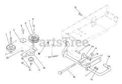 Toro 22-14OE01 (244-H) - Toro Yard Tractor (SN: 010000001 - 019999999) (1991)