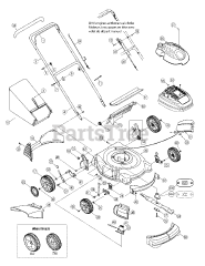Columbia 11A-439Q597 - Columbia 21" Walk-Behind Mower (2009)