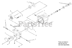 Toro 22333 (TX 525) - Toro Dingo Compact Utility Loader (SN: 270000401 - 270999999) (2007) Hydraulic Pump Assembly No. 106-9590 and 106-9591