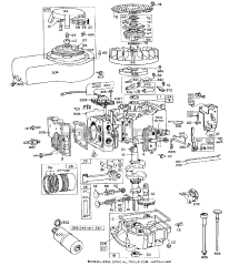 Toro 56100 (732) - Toro Sportsman Rear-Engine Riding Mower (SN: 002000001 - 002999999) (1972) Engine Briggs  Stratton Model No. 170702-1163 Recoil Start