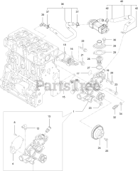 Exmark LZS86TDYM12RW0 - Exmark 144" Lazer Z Diesel Zero-Turn Mower, Yanmar 3TNV86CT (SN: 413950474 - 416150474) (Rev C) (2023)
