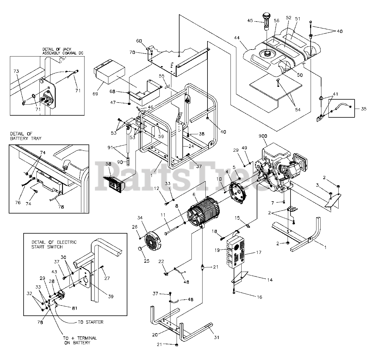 Briggs & Stratton 0303860 Briggs & Stratton 6,200 Watt Portable