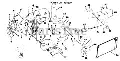 Allis-Chalmers B-112 (2029930) - Allis-Chalmers Garden Tractor, 12hp