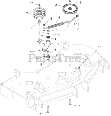 Gravely 994128 - Gravely Pro-Stance 52" Stand-On Mower (SN: 041000 & Above)