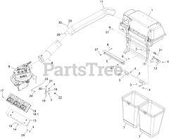 Exmark 146-4982 - Exmark Ultravac 2 Bag Collection System (SN: 417930746 & Above) (Rev A) (2025)