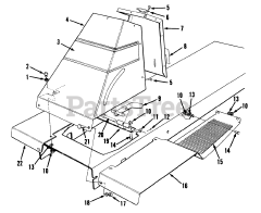 Toro 56165 (10-32) - Toro Rear-Engine Riding Mower (SN: 000000001 - 000999999) (1990)