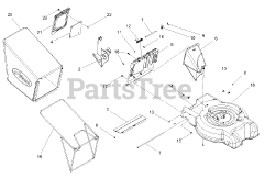 Ariens 911379 (LMSPE) - Ariens Razor 21" Self-Propelled Walk-Behind Mower, 175cc Subaru (SN: 000101 - 020068)