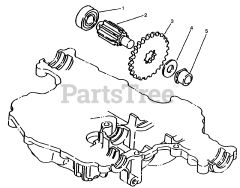 Toro 72042 (264-6) - Toro Yard Tractor (SN: 069000001 - 069999999) (1996) Final Pinion
