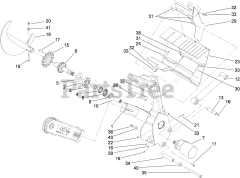Toro 22974 (TRX-26) - Toro Trencher (SN: 310000301 - 310999999) (2010) Trencher Assembly