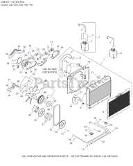 Kohler LH685-0002 - Kohler Aegis Engine, Basic Version, 23hp 13 Cooling