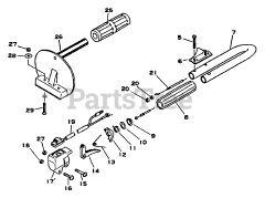 Echo HC-1001 - Echo Hedge Trimmer (SN: 001001 - 008000)