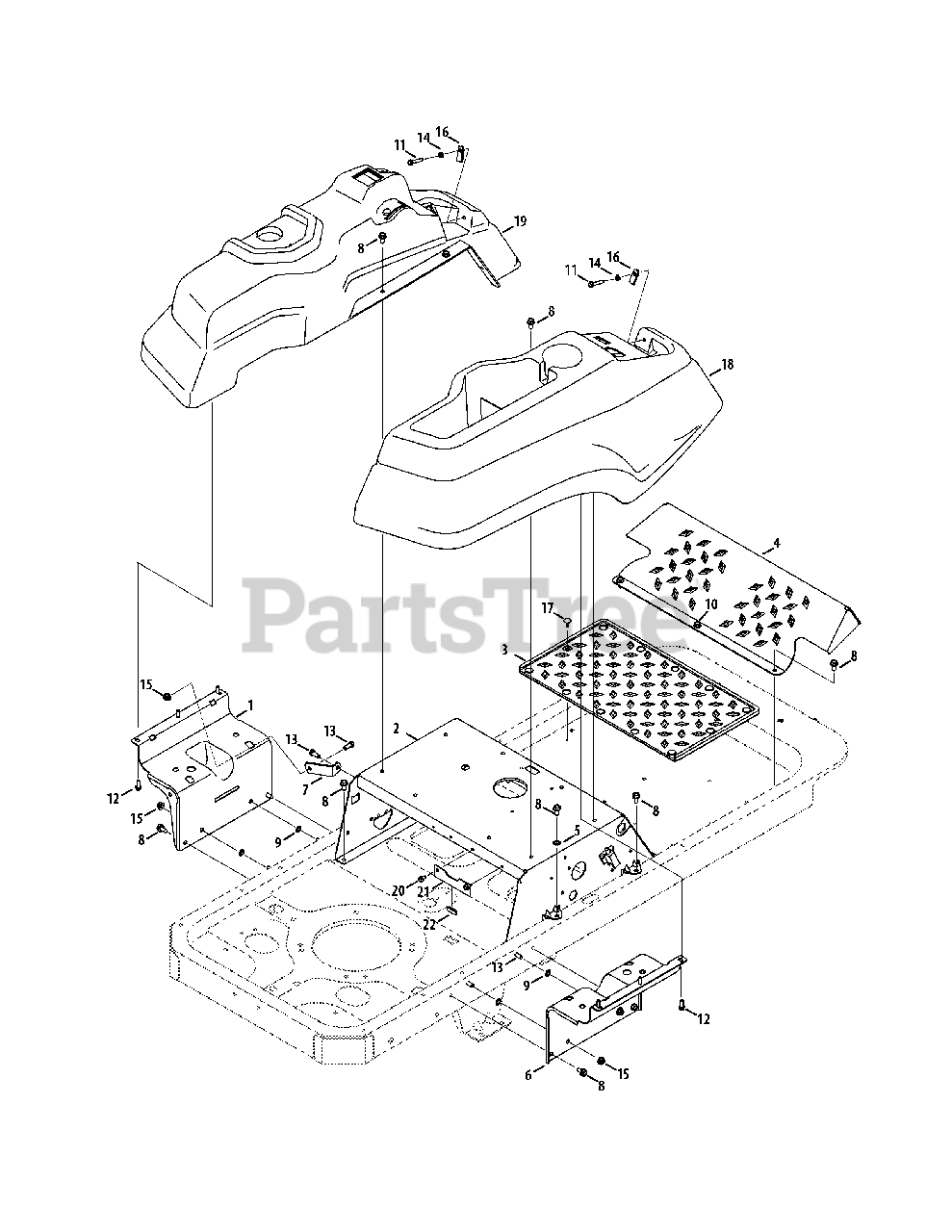 Cub Cadet RZT42 (17WF2ACS010) Cub Cadet 42