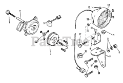 Ariens 724044 - Ariens 12 Volt Headlight Kit