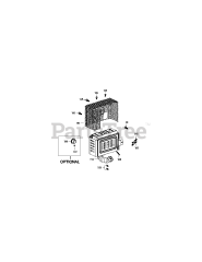 MTD 4P90M0 - MTD Engine 4P90M0 Muffler Assembly