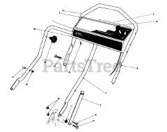 Toro 20526 C - Toro Walk-Behind Mower (SN: 008000001 - 008999999) (1988)