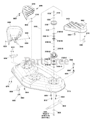 Massey Ferguson ZT 2300 (2691169-00) - Massey Ferguson 52" Zero-Turn Mower, 25hp Briggs & Stratton