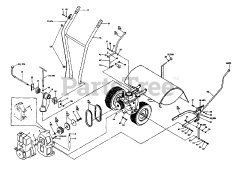 Troy-Bilt Horse II - Troy-Bilt Rear-Tine Tiller, 6hp (SN: 001001 - 639999)