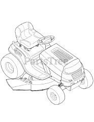 Murray 13AM77LS058 - Murray Lawn Tractor (2012) .Quick Reference 13AM77LS058
