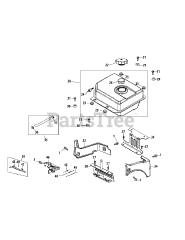 MTD 478-SUC - MTD Engine 478-SUC Fuel Tank &amp; Mounting