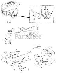 Simplicity 5010 LTD (1690118) - Simplicity Broadmoor 36" Lawn Tractor
