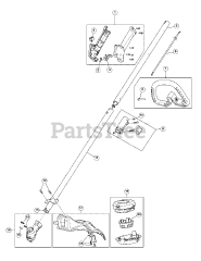 MTD MP 479 (41BD479C995) - MTD Pro String Trimmer General Assembly