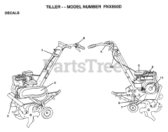 Roper FNX 850 D - Roper Rally Tiller