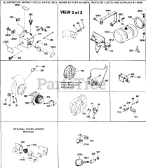 Tecumseh H50-65615V - Tecumseh Engine Engine Parts List #2