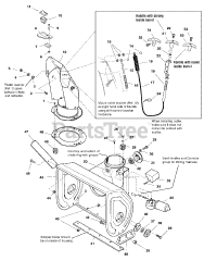 Simplicity 1390 E (1694593) - Simplicity 38" Snow Thrower, 13hp
