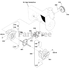 Snapper M 924E (1696172-01) - Snapper 24" Snow Thrower, 9hp