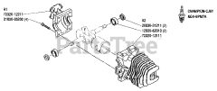 Shindaiwa 357 - Shindaiwa Chainsaw Cylinder