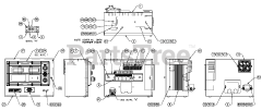 Generac QT08054KVSNA - Generac 80kW Home Standby Generator (SN: 5688357 - 5688357) (2009) Battery Charger H-Panel 10A12V (0G4140D)
