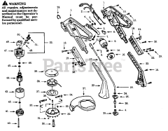 Paramount 1202 C - Paramount Trimmer, Electric TRIMMER ASSEMBLY